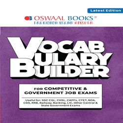 OSWAAL Vocabulary Builder for Competitive n Govt Job Exams